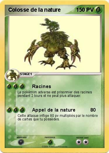 Pokemon Colosse de la nature