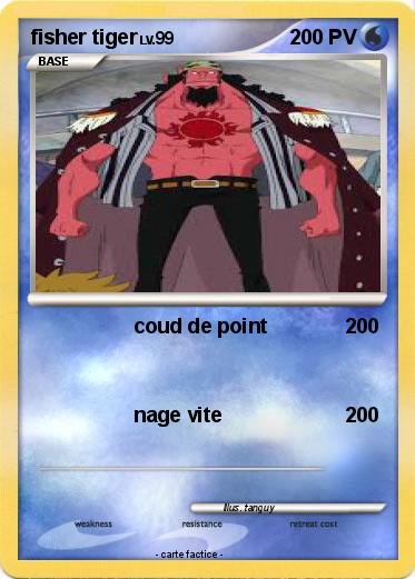 Pokemon fisher tiger