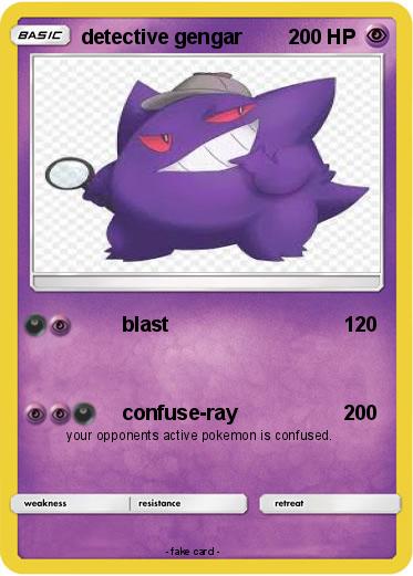 Pokemon detective gengar