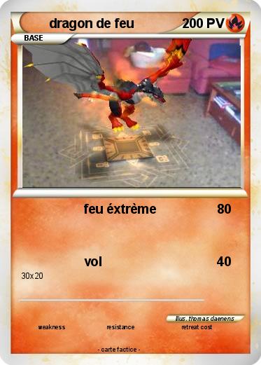 Pokemon dragon de feu