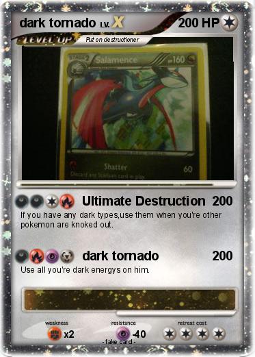 Pokemon dark tornado