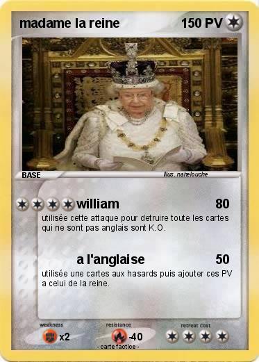 Pokemon madame la reine