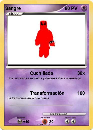 Pokemon Sangre