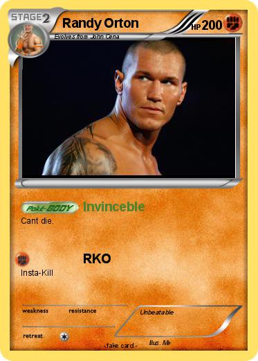 Pokemon Randy Orton