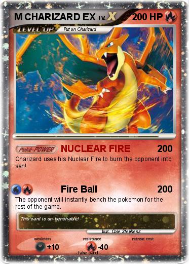 Pokemon M CHARIZARD EX
