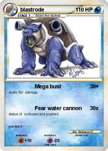 Pokemon blastrode