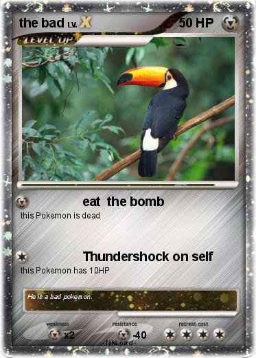 Pokemon the bad