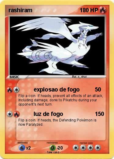 Pokemon rashiram