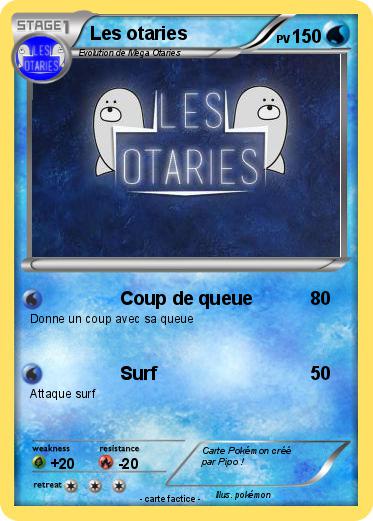 Pokemon Les otaries