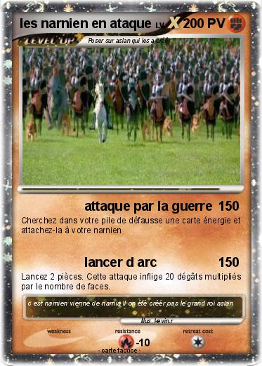 Pokemon les narnien en ataque