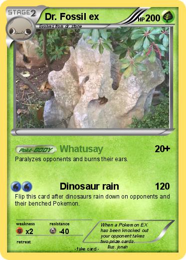 Pokemon Dr. Fossil ex