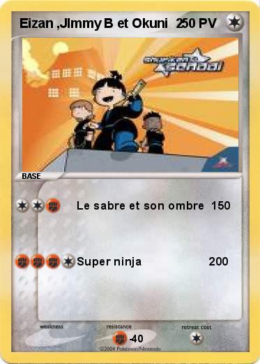 Pokemon Eizan ,JImmy B et Okuni  2