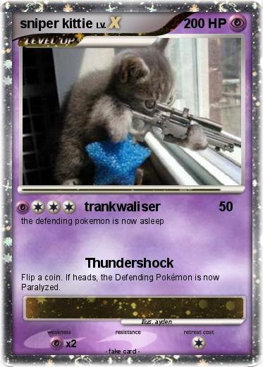 Pokemon sniper kittie