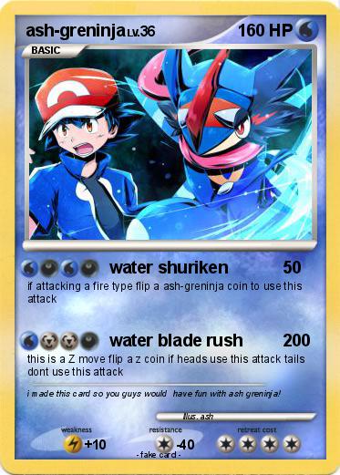 Pokemon ash-greninja