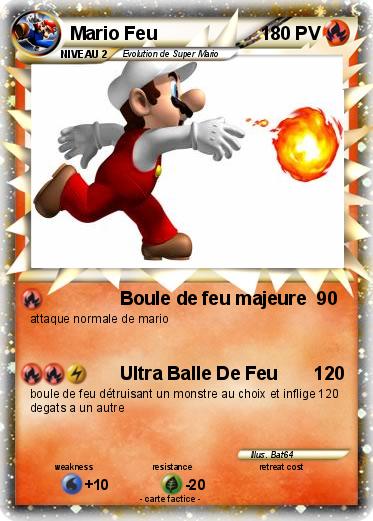 Pokemon Mario Feu