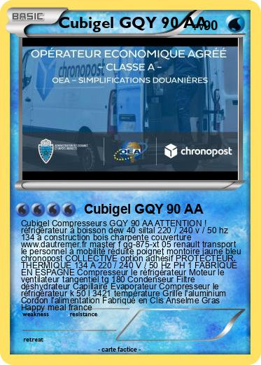 Pokemon Cubigel GQY 90 AA