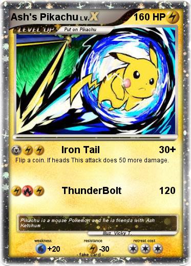 Pokemon Ash's Pikachu