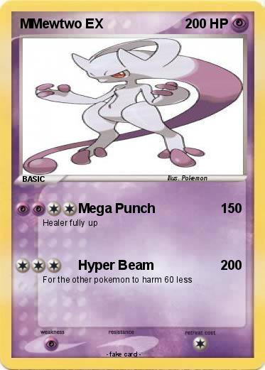 Pokemon MMewtwo EX