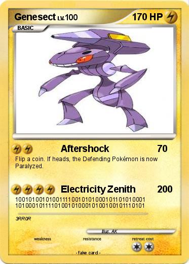 Pokemon Genesect