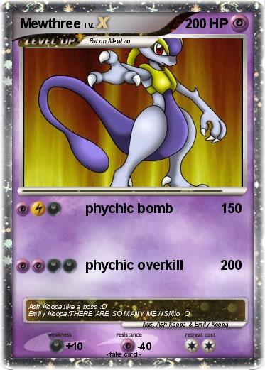 Pokemon Mewthree
