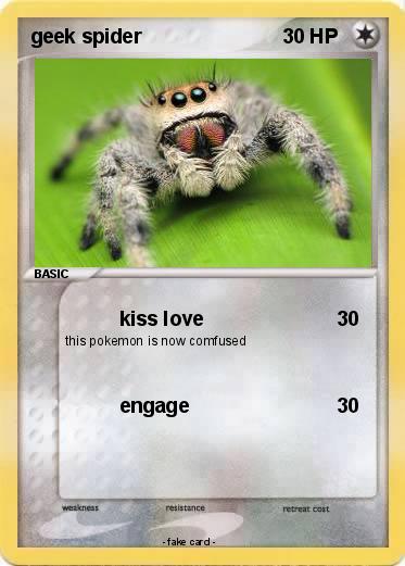 Pokemon geek spider
