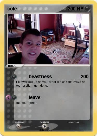 Pokemon cole
