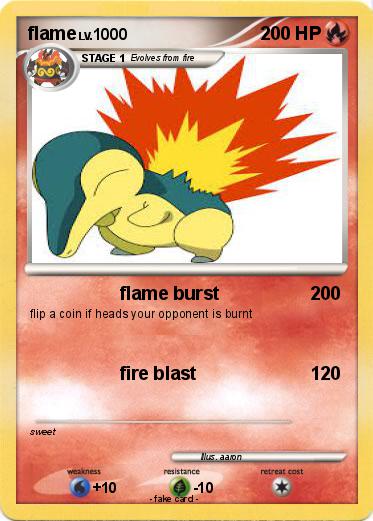 Pokemon flame