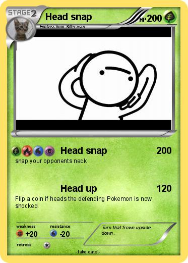 Pokemon Head snap