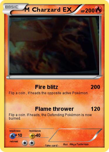 Pokemon M Charzard EX