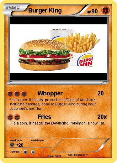 Pokemon Burger King