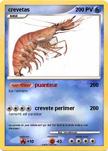 Pokemon crevetas