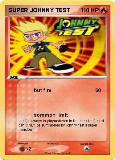 Pokemon SUPER JOHNNY TEST