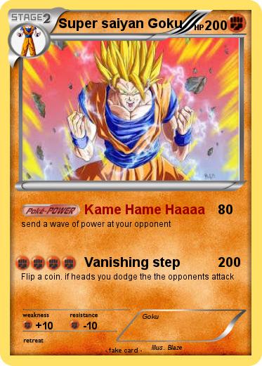 Pokemon Super saiyan Goku
