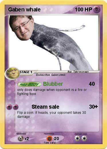 Pokemon Gaben whale