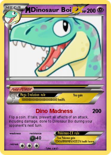 Pokemon Dinosaur Boi