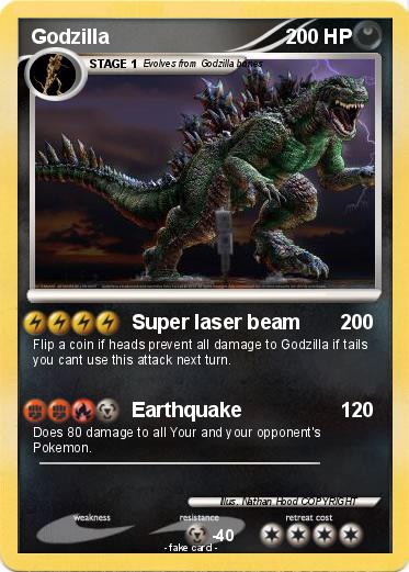 Pokemon Godzilla