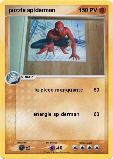 Pokemon puzzle spiderman