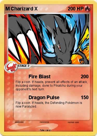 Pokemon M Charizard X