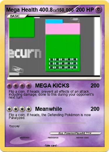 Pokemon Mega Health 400.8