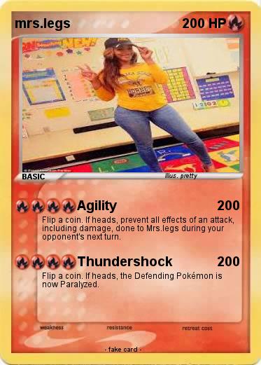 Pokemon mrs.legs