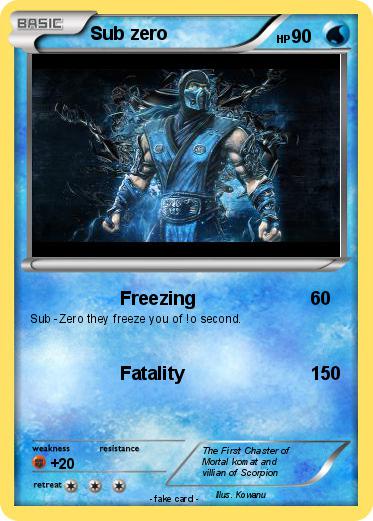 Pokemon Sub zero