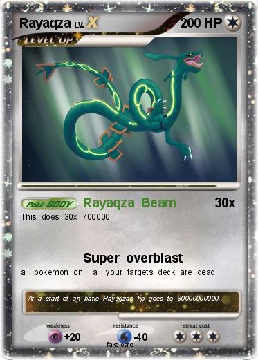 Pokemon Rayaqza