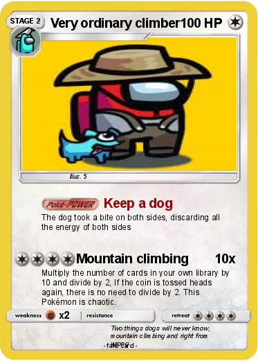 Pokemon Very ordinary climber