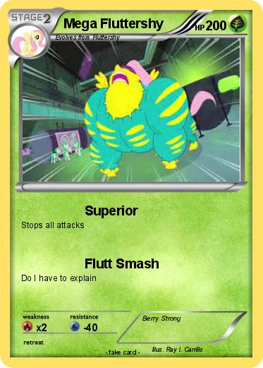 Pokemon Mega Fluttershy