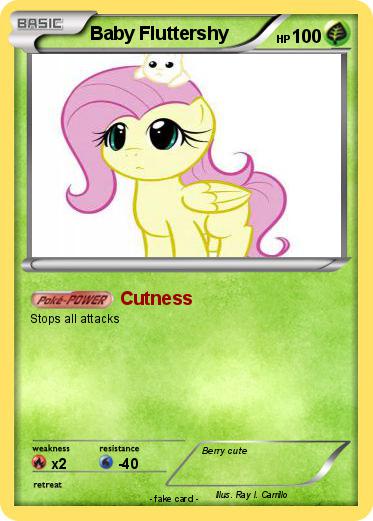 Pokemon Baby Fluttershy