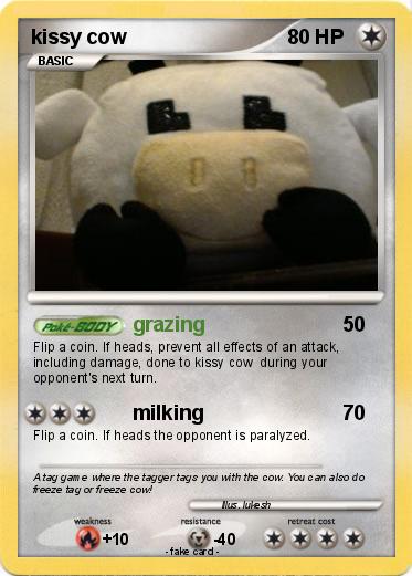 Pokemon kissy cow