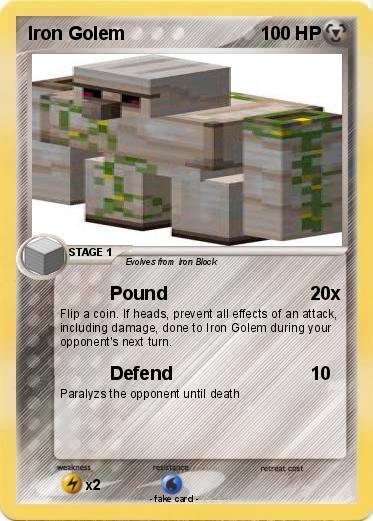 Pokemon Iron Golem