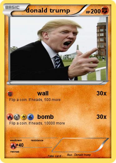 Pokemon donald trump