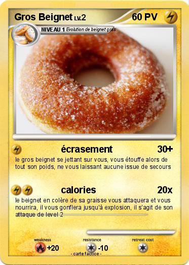 Pokemon Gros Beignet