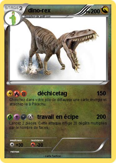 Pokemon dino-rex
